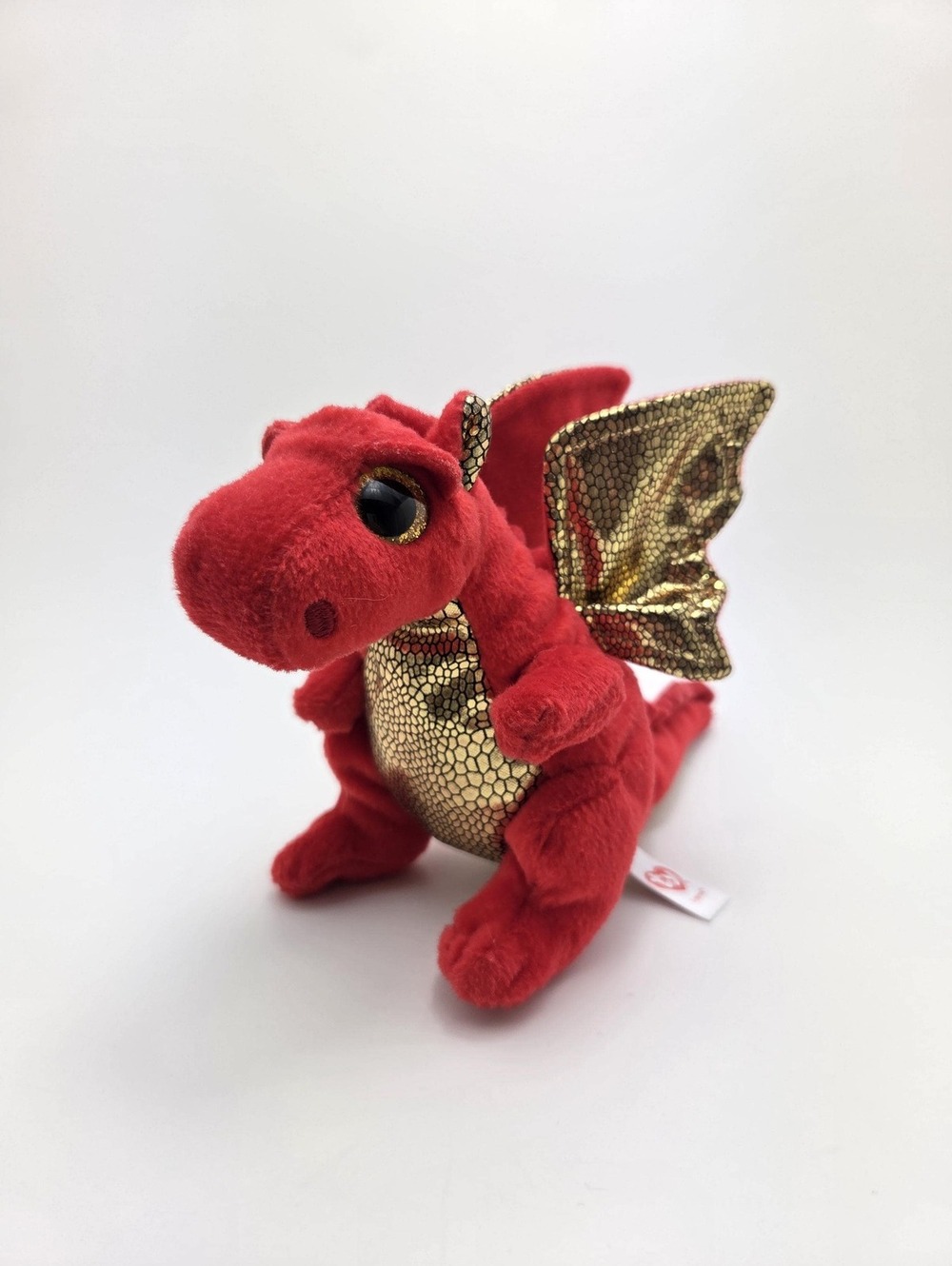 TY Beanie Baby “Legend” the Red Dragon - No Hang Tag (6 inch)